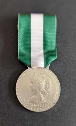 RDC - Médaille d'Honneur Régionale, Départementale et Communale n° 2