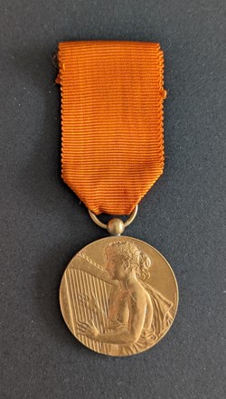 Médaille de la Fédération Musicale de l'Aube et de Haute-Marne
