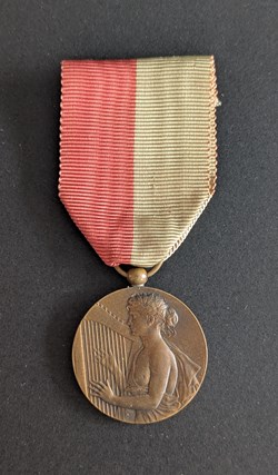 Médaille de la Fédération Musicale de l'Aube et de Haute-Marne