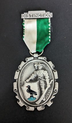 Médaille du tir d'inauguration de Courrendlin 1956