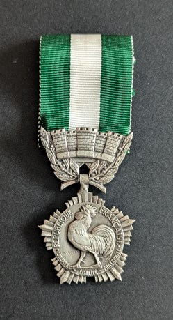 RDC - Médaille d'Honneur Départementale et Communale
