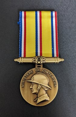 Médaille d'Honneur des Sapeurs-pompiers n° 3