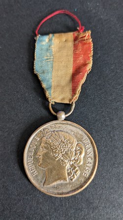 Médaille du prix du 9 juillet 1899 du 17ème arrondissement de Paris