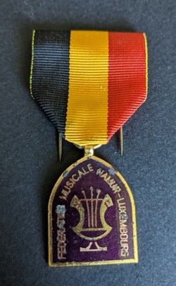 ART - Médaille de la Fédération musicale Namur - Luxembourg