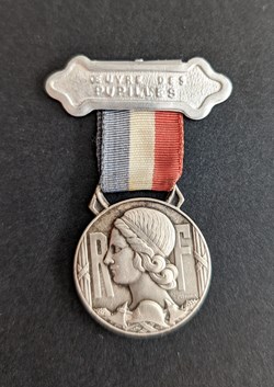 Médaille de l’oeuvre des pupilles des sapeurs-pompiers français