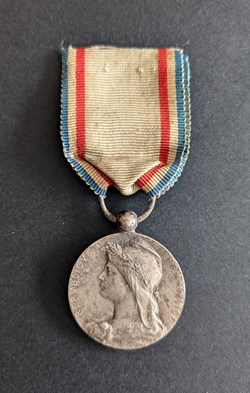 Médaille de l’Union des sapeurs-pompiers du-Pas-de-Calais