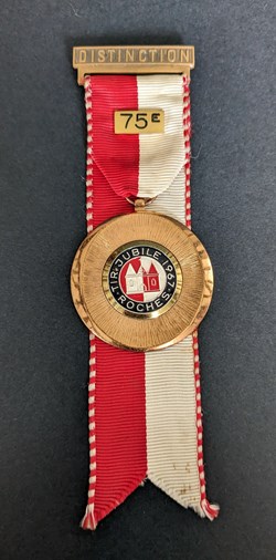 Médaille de tir du jubilé des Roches 1967
