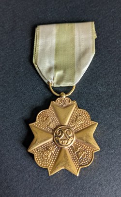 Décoration civique pour les services incendies - médaille civique de 1ère classe