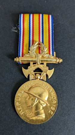 Médaille d'Honneur des Sapeurs-Pompiers n° 2