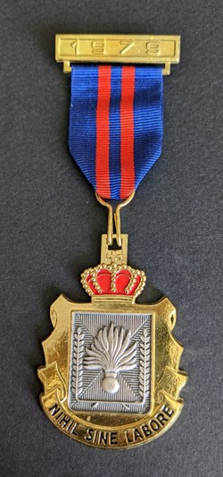 Médaille de la marche de l'école royale de Gendarmerie