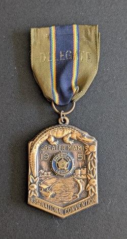 Médaille de la 33ème convention nationale de l'American Legion