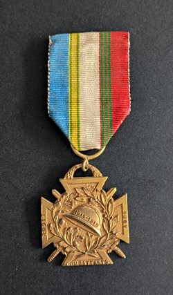 Médaille de la ligue des combattants et victime de guerre de l’Aube