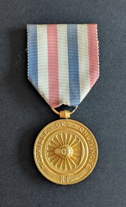 T2 V - médaille d'Honneur des Chemins de Fer