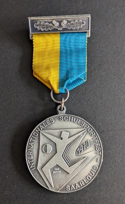 Médaille du festival international du sport scolaire de Sarrelouis