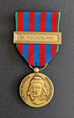 Médaille commémorative Française - EX-YOUGOSLAVIE