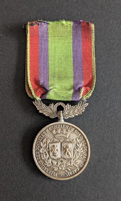 Médaille de la Fédération des sociétés musicales du Nord et du Pas-de-Calais