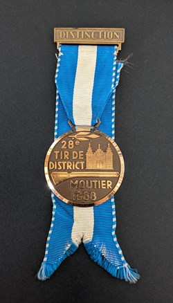 Médaille du 28ème tir de district de Moutier
