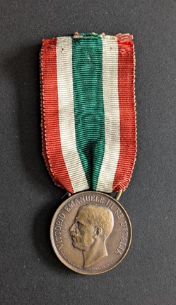 MIL/G1 - Médaille commémorative de l'unification de l'Italie 1848-1918