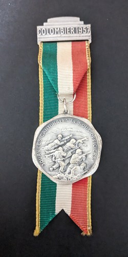 Médaille des journées cantonales de sous-officiers de Colombier