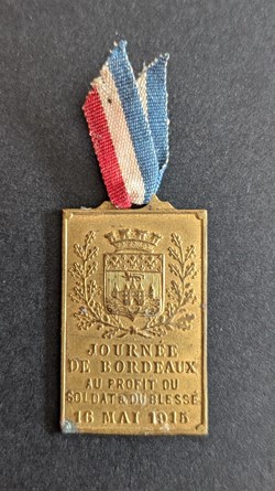 Médaille de la journée de Bordeaux 1915