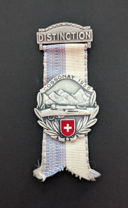 Médaille de tir de Cossonay