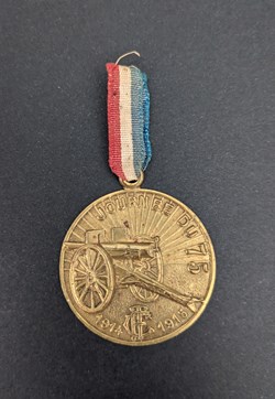 Médaille de la journée du 75