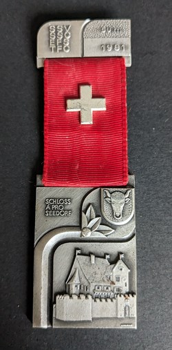 A- Médaille du prix de tir fédéral 1981