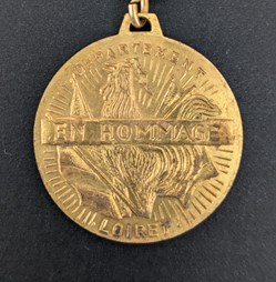 Médaille départementale du 50ème anniversaire de l'Armistice de la 1ère GM - LOIRET