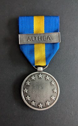 Médaille du service de la Politique Européenne de Sécurité et de Défense - ALTHEA