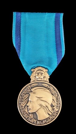 JSA5 - médaille de la Jeunesse, des Sports et de l'Engagement Associatif