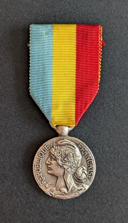 Médaille de la Fédération Musicale de l’Orléanais, du Loiret, du Loir-et-Cher et du Cher