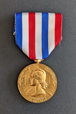 T3 V - médaille d'honneur des Chemins de fer