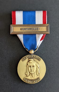 Médaille de la Protection Militaire du Territoire - SENTINELLE