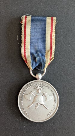 Médaille de l'Union départementale des sapeurs-pompiers de l'Aisne