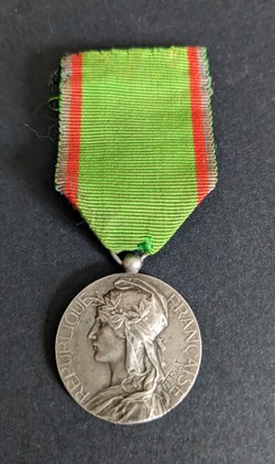 Médaille de la Fédération Musicale de Franche-Comté et du Territoire de Belfort (n°2)