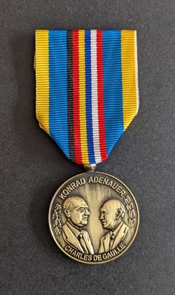 Médaille commémorative du traité de l'Elysée