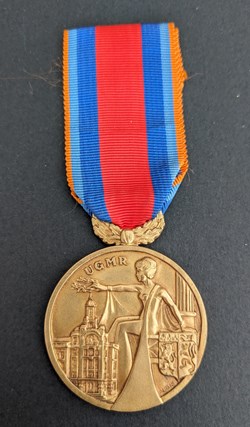 Médaille de l'Union Générale de la Mutualité du Rhône
