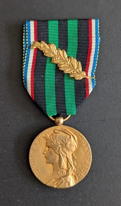 Médaille de l’Union  départementale des sapeurs-pompiers de l’Eure