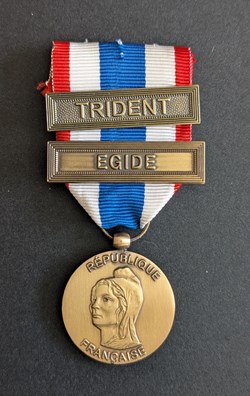 Médaille de la Protection Militaire du Territoire - TRIDENT - EGIDE