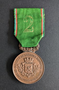 Médaille de la société de secours mutuels de Bressuire