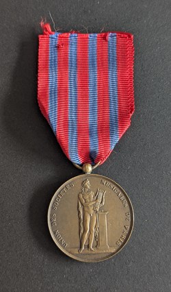 Médaille de l'Union des Sociétés Musicales de Paris (modèle n° 2)
