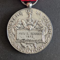 AGD - Médaille d'Honneur du travail du ministère de la Guerre