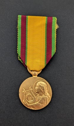Médaille de la fédération des sociétés musicales de Champagne et Meuse