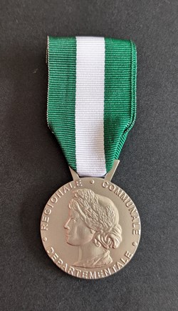 RDC - Médaille d'Honneur Régionale, Départementale et Communale n° 3