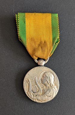 Médaille de l’Union départementale des sociétés musicales et chorales de la Charente-Maritime