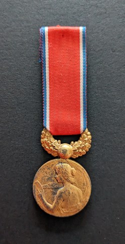 Médaille de la Fédération des sociétés musicales de l’Île de France
