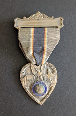 Médaille de la 20ème convention de l’Etat du Massachusetts de l’American Legion