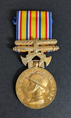 Médaille d'Honneur des Sapeurs-Pompiers n° 2