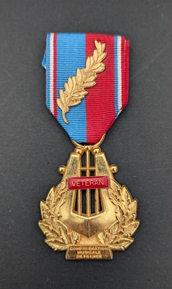NM - médaille d'Honneur vétéran avec palme