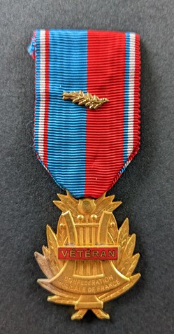 MA - médaille d'Honneur vétéran avec palme